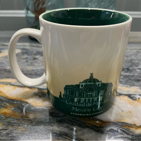 Starbucks Coffee Cup Mug 16 Ounce Icon City Series Ciudad de Mexico 2016 - Picture 2 of 5